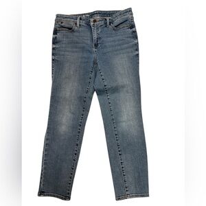 Talbots Flawlessly Slim Ankle Denim Five Pocket Jeans 8P